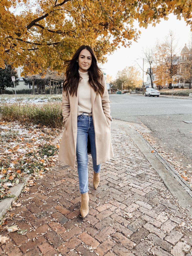 Fall/Winter street style - Camel coat